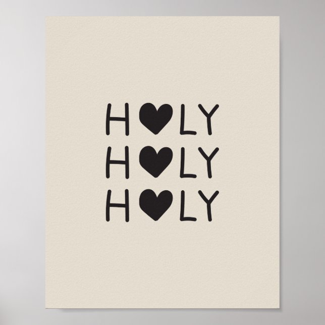 holy holy holy  poster (Framsidan)