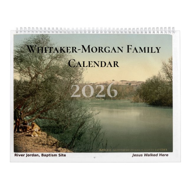 Holy Land Bible Scenes Christian Church Family  Kalender (Omslag)