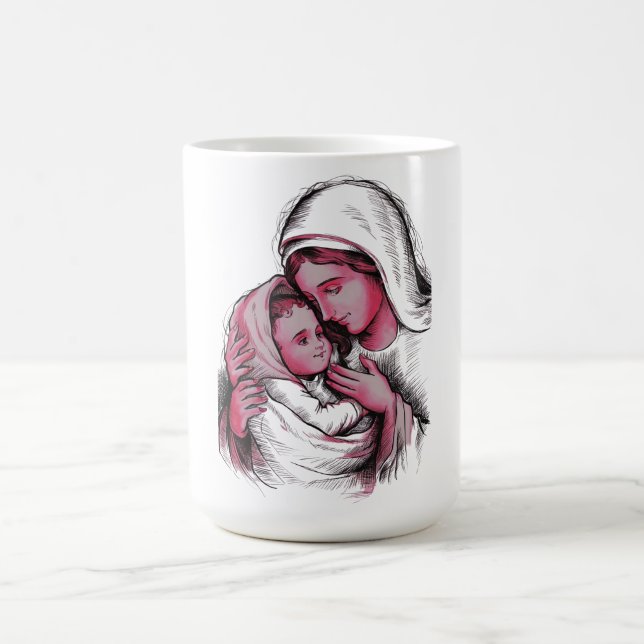 Holy Mary - Nossa Senhora Kaffemugg (Center)