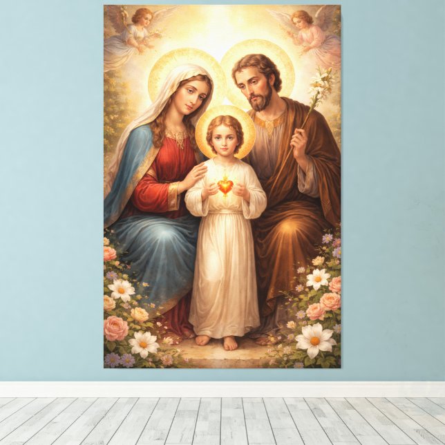 Holy Mother of God – Divine Love & Protection´10 Canvastryck (Insitu (trägolv))