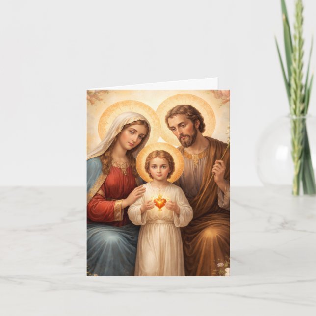 Holy Mother of God – Divine Love & Protection´10 Helgkort (Framsida)