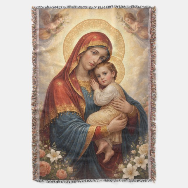 Holy Mother of God – Divine Love & Protection´11 Filt (Framsidan Vertikal)