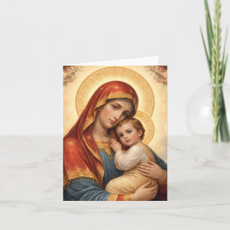 Holy Mother of God – Divine Love & Protection´11 Helgkort