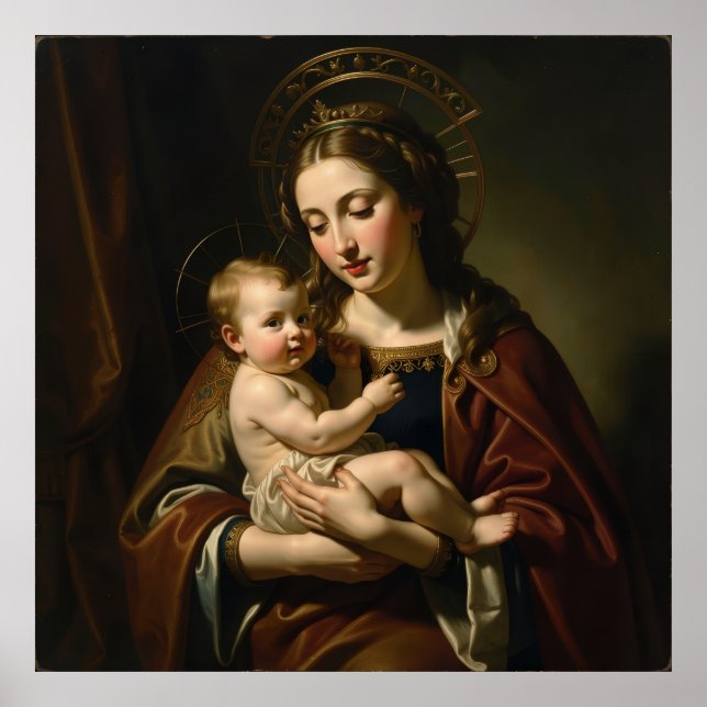 Holy Mother of God – Divine Love & Protection´1 Poster (Framsidan)