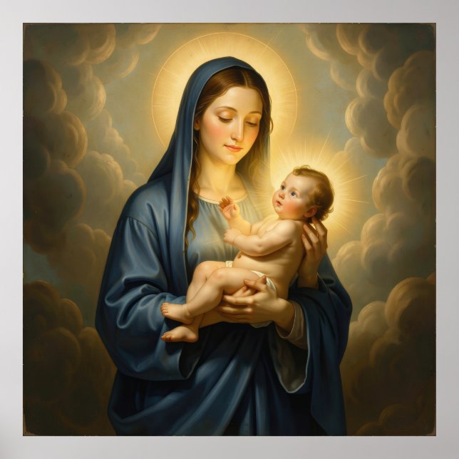 Holy Mother of God – Divine Love & Protection´2 Poster (Framsidan)