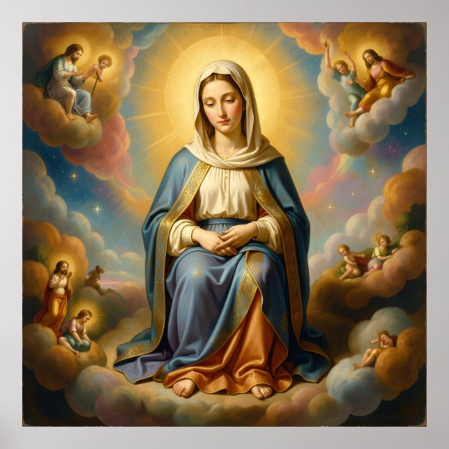 Holy Mother of God – Divine Love & Protection´7 Poster (Framsidan)