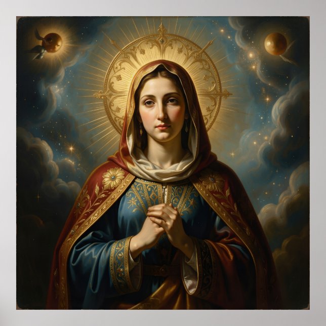Holy Mother of God – Divine Love & Protection´9 Poster (Framsidan)