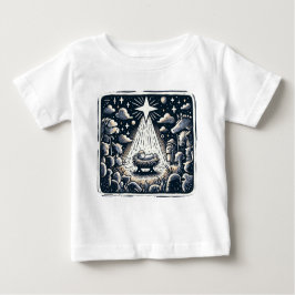 Holy Night Nativity: Contrast Art T Shirt