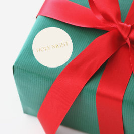 Holy Night Sticker #2 Runt Klistermärke
