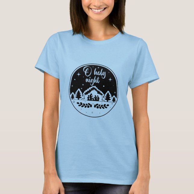 Holy nigth t shirt (Framsida)