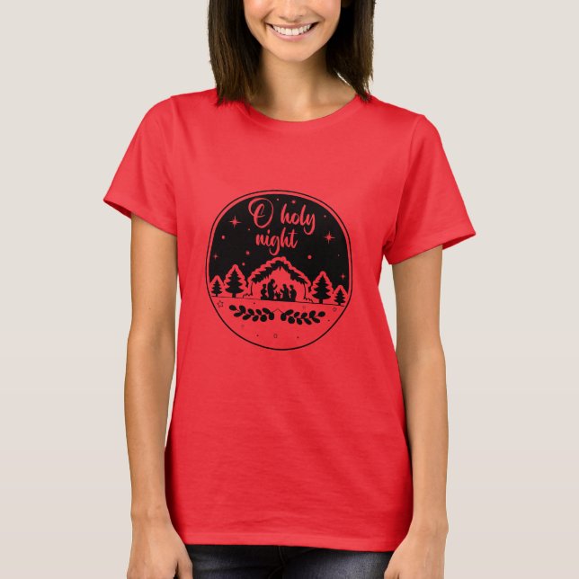 Holy nigth t shirt (Framsida)