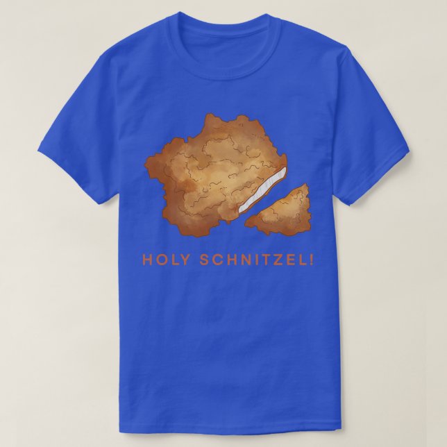 HOLY SCHNITZEL!  T SHIRT (Design framsida)