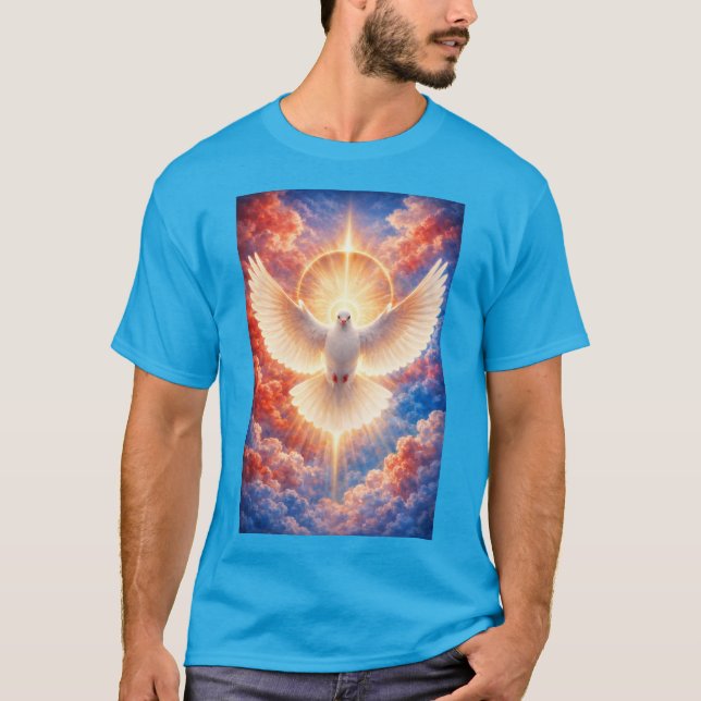 Holy Spirit Dove T-Shirt (Framsida)