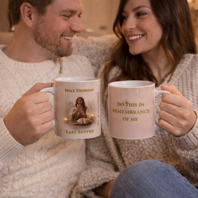 Holy Thursday Eucharist Kaffemugg (Skapare uppladdad)