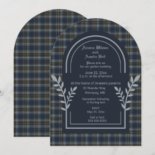 Holyrood Original Tartan Wedding bjudande Inbjudningar
