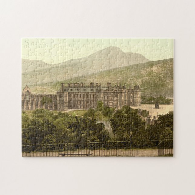 Holyrood slott, Edinburgh, Skottland Pussel (Horisontell)