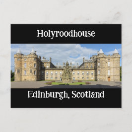 Holyroodhouse, Edinburgh, Skottland Vykort