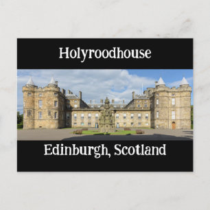 Holyroodhouse, Edinburgh, Skottland Vykort