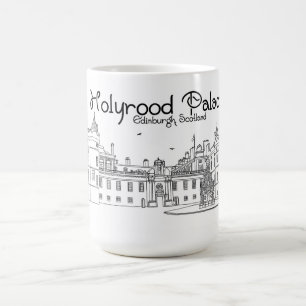 Holyroodpalatset Skottland Kaffemugg