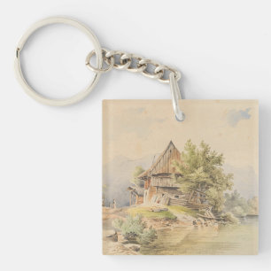 Holzhütte am See - Carl Lafite