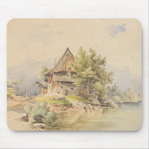 Holzhütte am See - Carl Lafite Musmatta