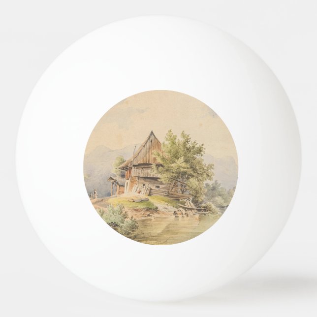Holzhütte am See - Carl Lafite Pingisboll (Framsidan)