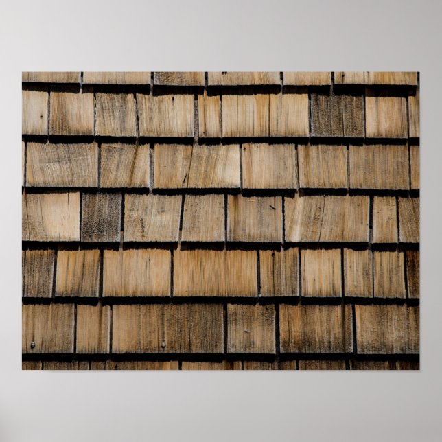Holzschindeln Poster (Framsidan)