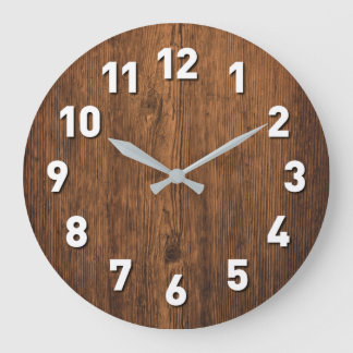 holzuhr stor klocka
