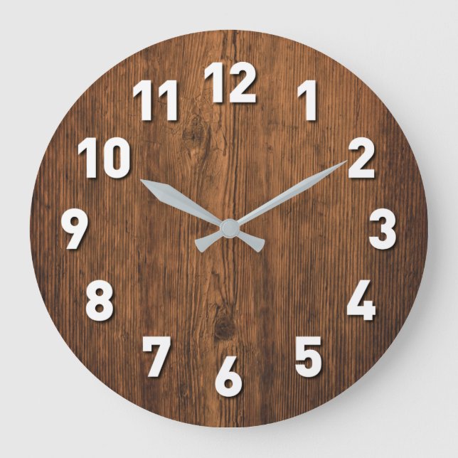holzuhr stor klocka (Framsida)