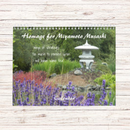 Homage for Miyamoto Musashi Haiku Kalender