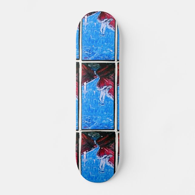 HOMAGE OLD SCHOOL SKATEBOARD BRÄDA 21,6 CM (Framsida)