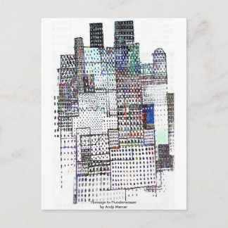 Homage to Hundertwasser Vykort