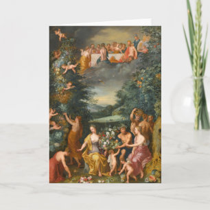 Homage to the Goddess Flora, en gudarnas fest Kort