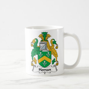 Homan familjvapensköld kaffemugg