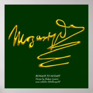 HOMAT TO MOZART,kolossal storlek Poster