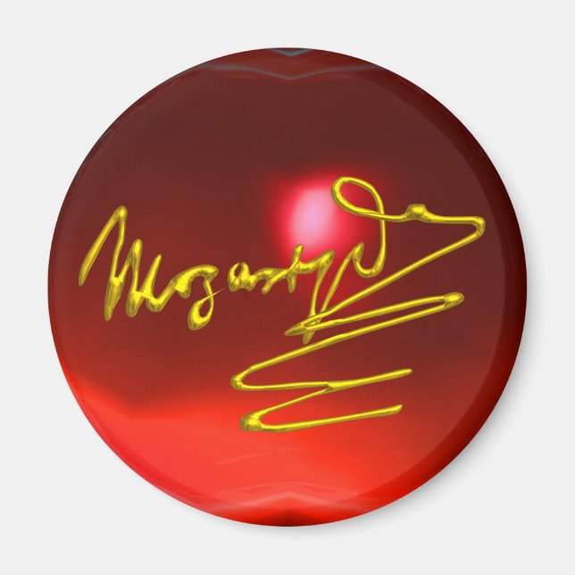 HOMAT TO MOZART,Red ruby Magnet (Framsidan)