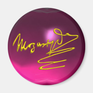 HOMAT TO MOZART,rosa ametyst Magnet