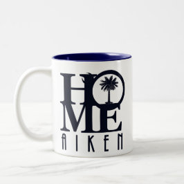 HOME Aiken South Carolina 11oz Två-Tonad Mugg