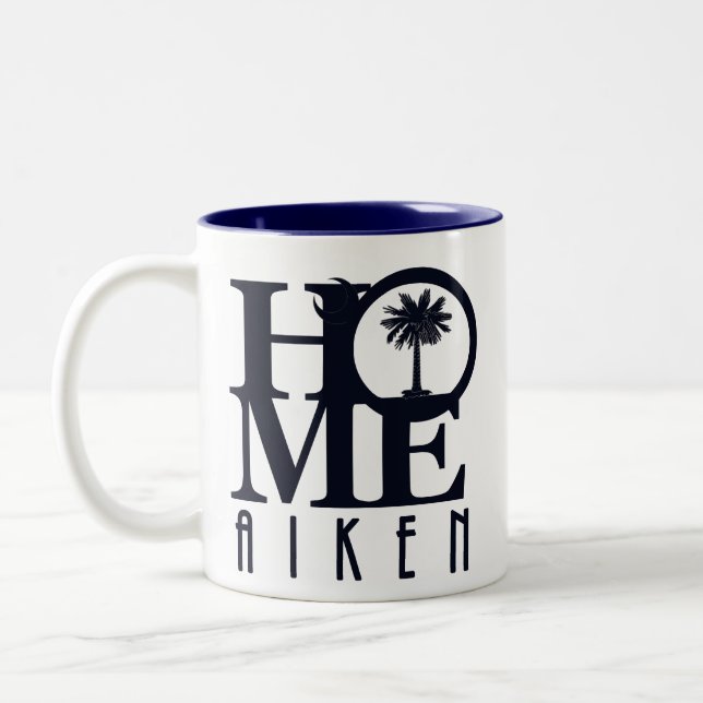 HOME Aiken South Carolina 11oz Två-Tonad Mugg (Vänster)