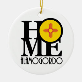 HOME Alamogordo New mexico Julgransprydnad Keramik