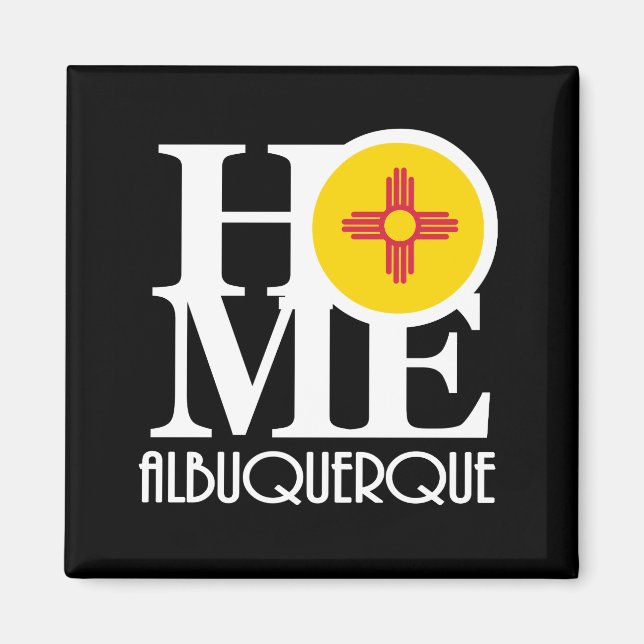 HOME Albuquerque Magnet (Framsidan)