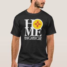 HOME Albuquerque New mexico (framsida) T Shirt