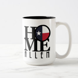 HOME Allen Texas 15oz Två-Tonad Mugg