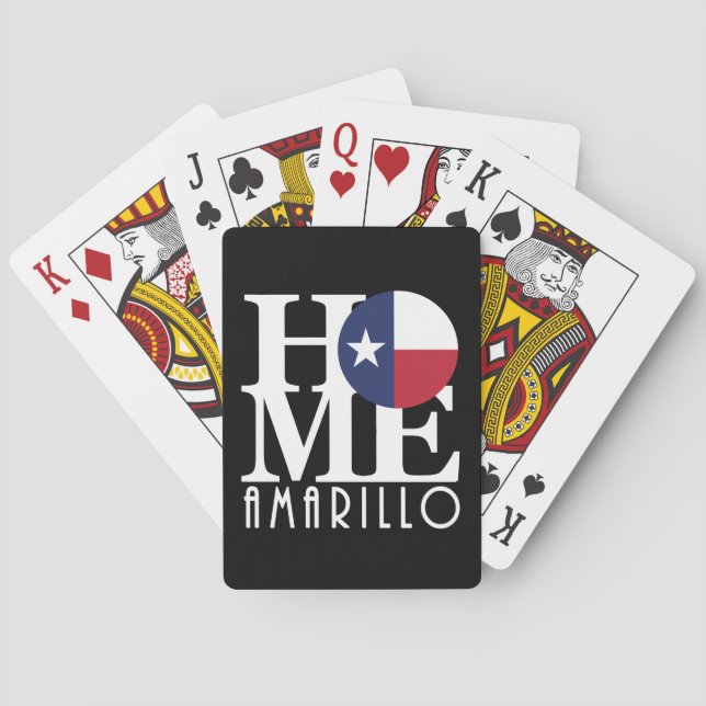 HOME Amarillo Texas Casinokort (Baksidan)