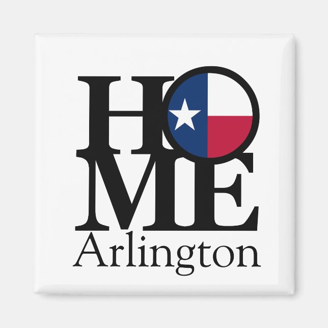HOME Arlington Texas Magnet (Framsidan)
