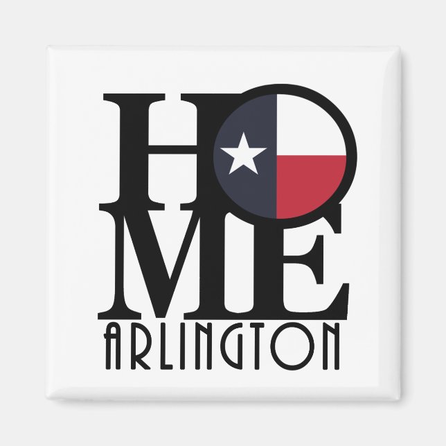 HOME Arlington Texas Magnet (Framsidan)