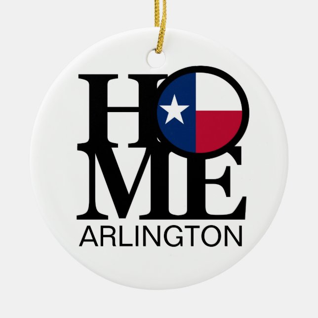 HOME Arlington TX Julgransprydnad Keramik (Framsidan)