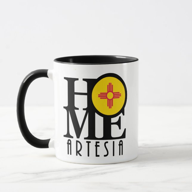 HOME Artesia, New mexico 11oz Mugg (Vänster)