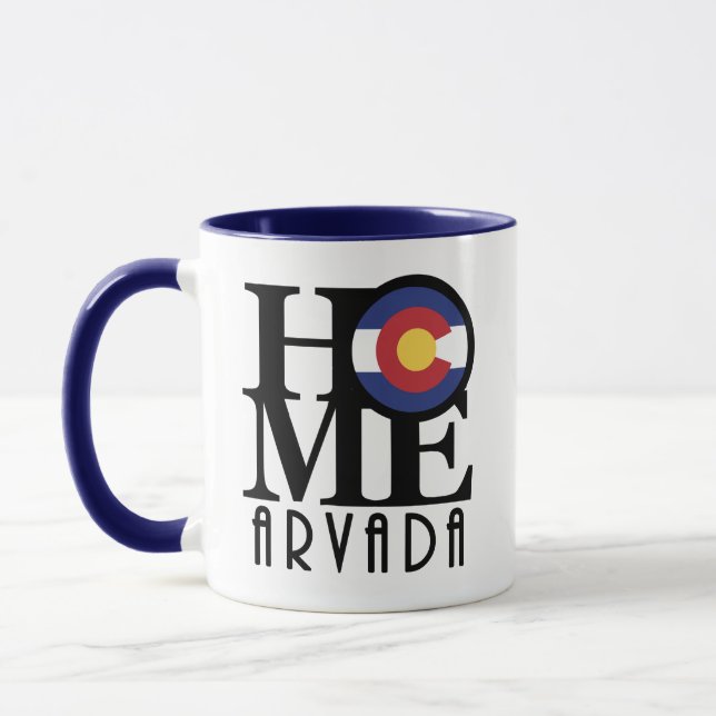 HOME Arvada Colorado 11oz Mugg (Vänster)