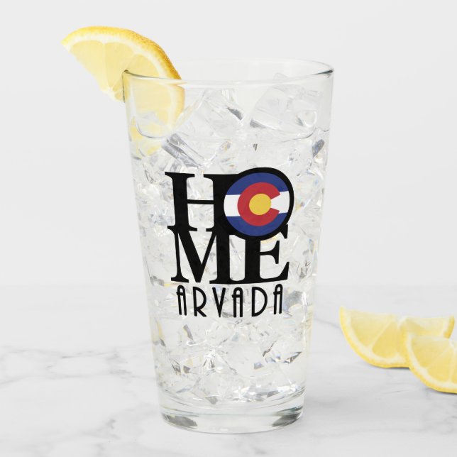 HOME Arvada Colorado Glaskopp (Framsida Ice)